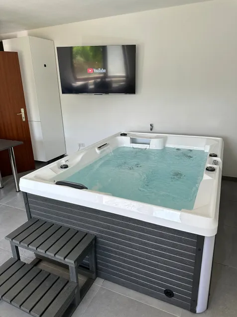 Apartment sauna & hot tub & massage chair - Image 1