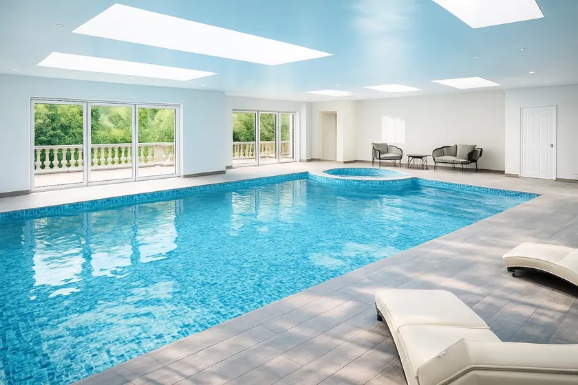 Luxury Ascot Indoor Heated Pool & Wellness Bubble Spa - Image 1