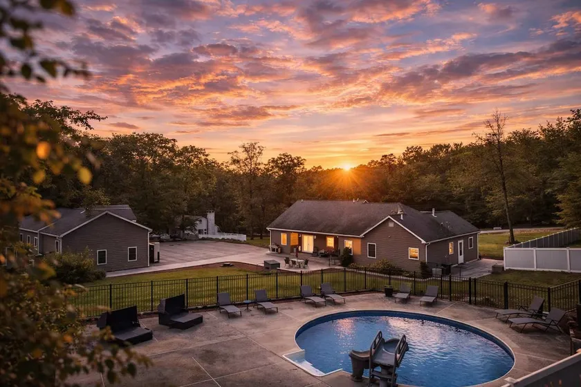 Chip's Pocono Escape | Pool w/ slide | Hot tub - Image 1