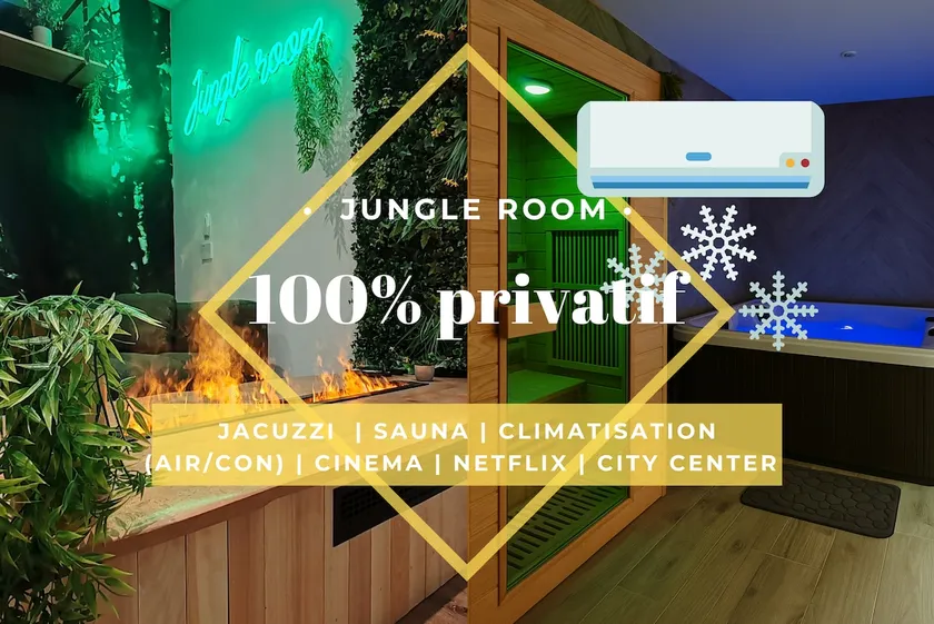 Jungle Room - Jacuzzi Sauna Cinema - Downtown - Image 1
