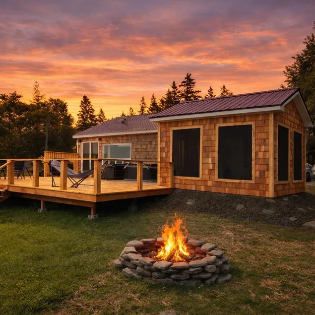 Ocean's Oasis | Nordic Spa | Hot Tub Sauna Massage - Image 1