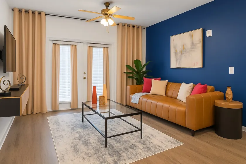 King Bed•Salt Pool•Luxe 1BR •Gym• Super Clean Vibe - Image 1