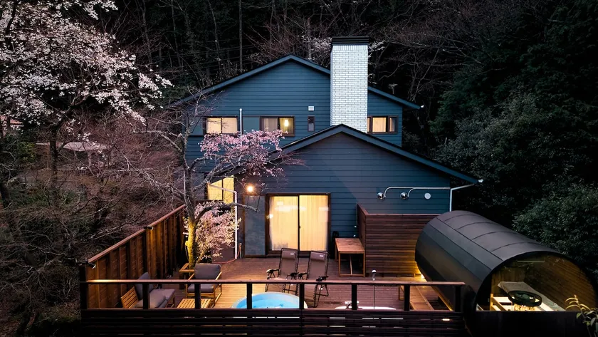 Villa Noël Hakone Chimney Luxury Onsen & Sauna Retreat - Image 1