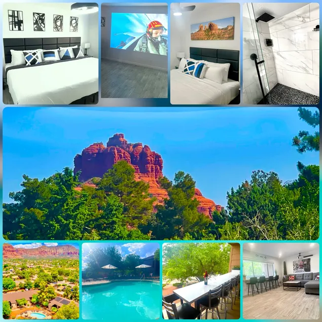 Sedona Poolside Penthouse W/Theater & Big 10’ Bed - Image 1