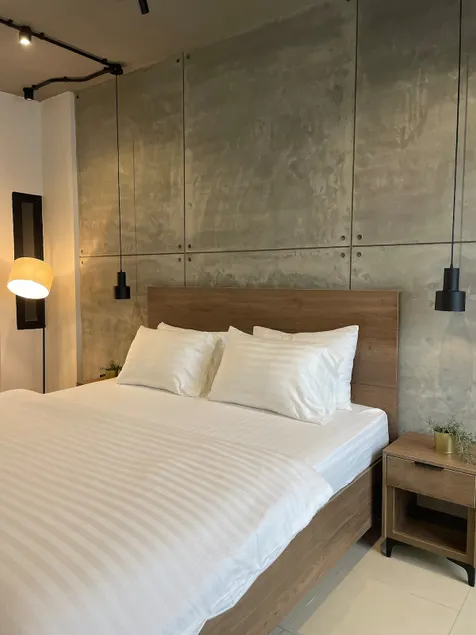 The Concrete Loft | DHA Phase 6 | King Bed - Image 1