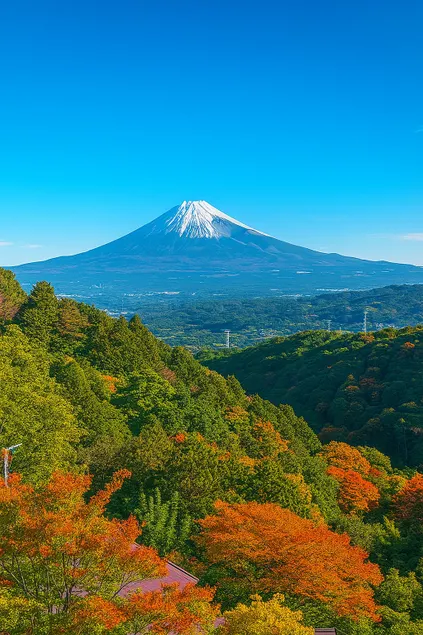 Stunning View of Mt. Fuji, Maximum Capacity 10 People, 3 Car Spaces, 3 Bedrooms, 125 Square Meters, Covered Wood Deck, BBQ, No Parties - Image 1