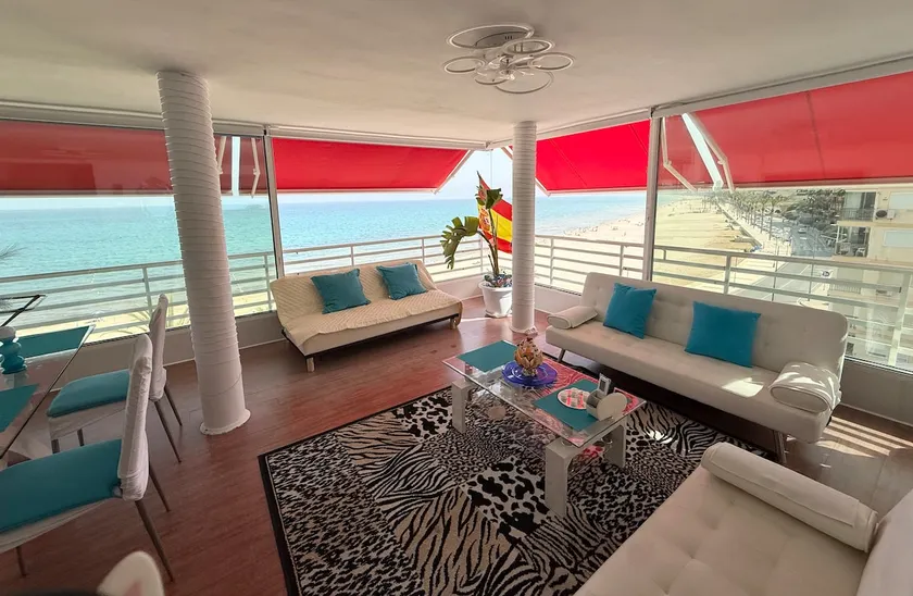 Blue penthouse above the ocean waves - Image 1