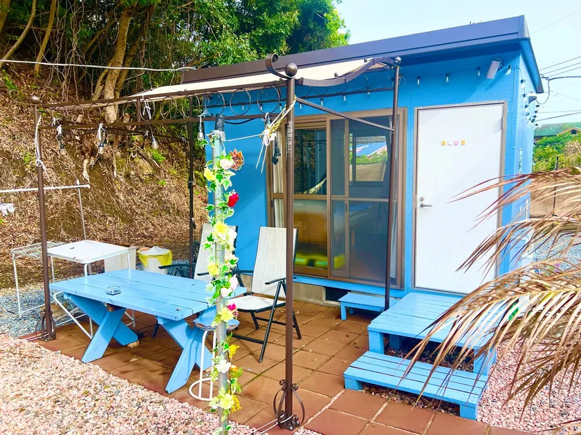 Bo Bo Village, Tateyama July 2025 BLUE コテージ & Large テント & BBQ & Bonfire & Fireworks - Image 1