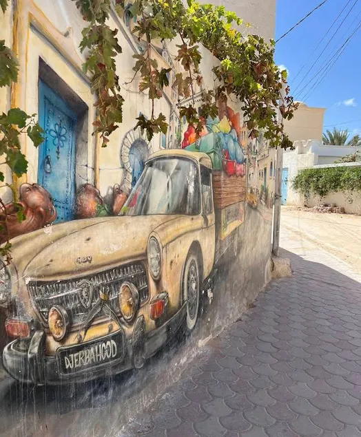 Dar Chedly: Panoramic View & Street Art - Image 1