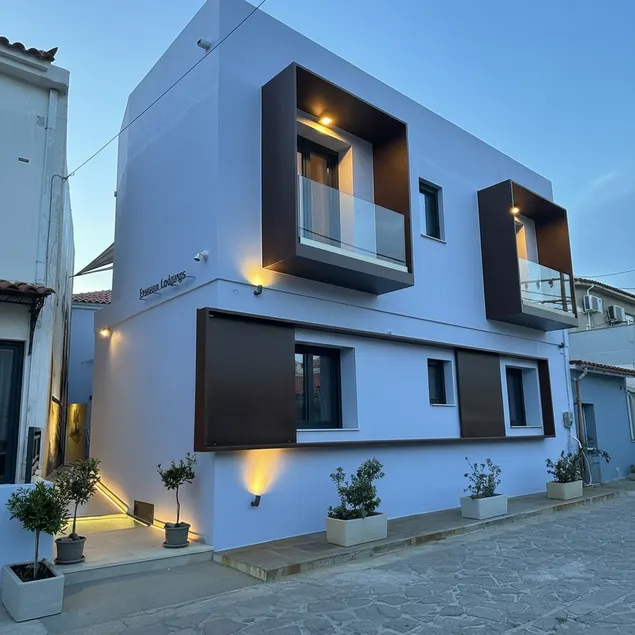 Modern 2 BR • Central Eresos • 2 min to Beach - Image 1