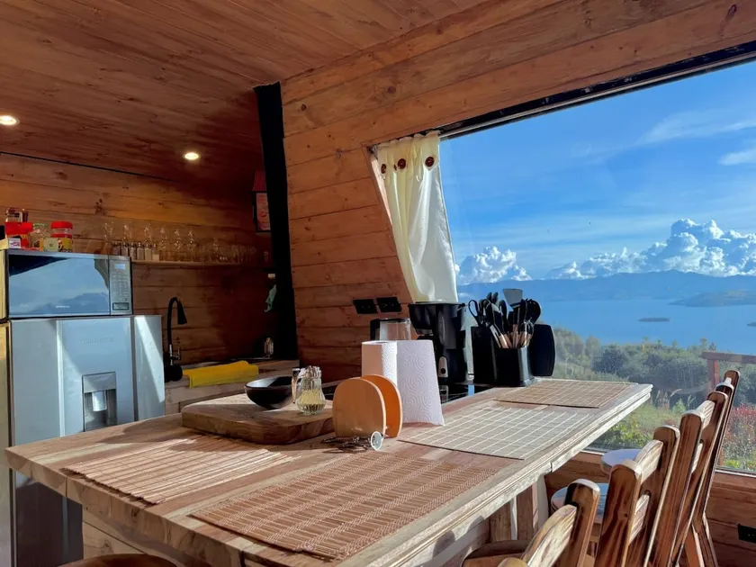 Pyramid chalet outdoor fireplace wifi pet friendly - Image 1
