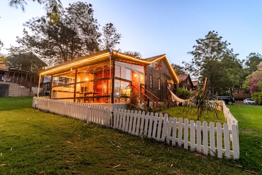 Lakefront Chalet with Home Theater and Club - Image 1