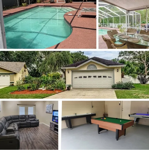 South Lakeland 4 Bedroom Pool Home w/ Gameroom - Image 1