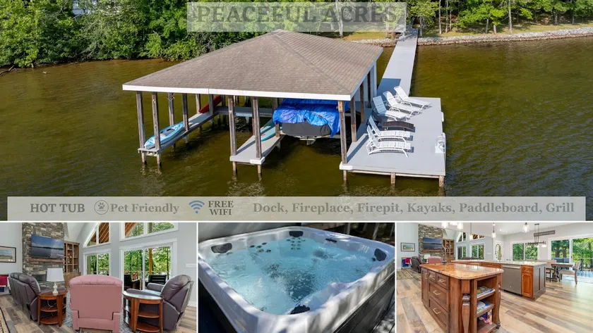Hot tub, Firepit, Kayaks, Grill, private dock - Image 1
