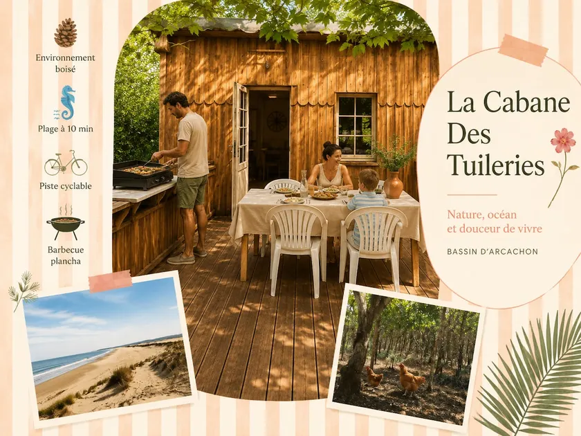 La Cabane des Tuileries • A/C Bassin d'Arcachon - Image 1