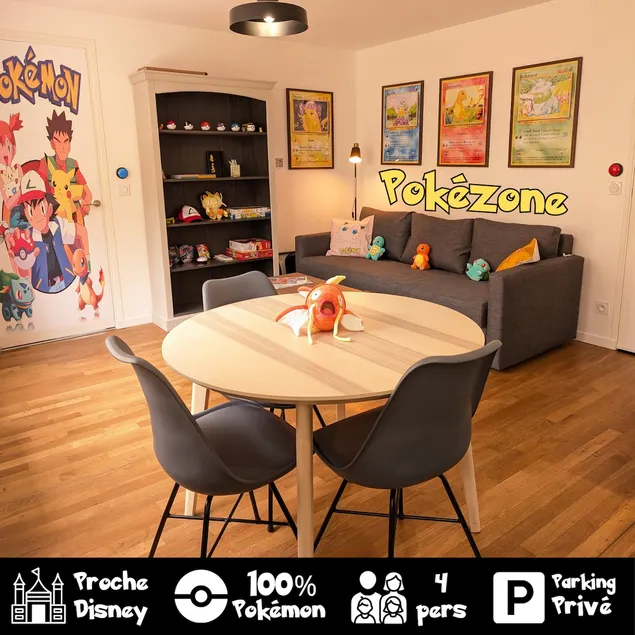 Pokézone • Near Disneyland• Sleeps 4 • Parking - Image 1