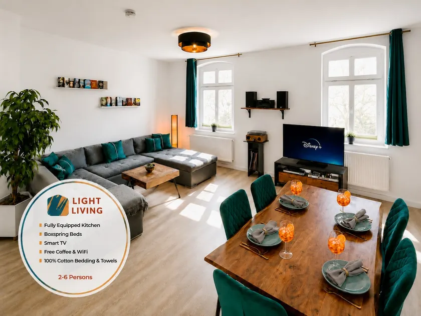 Large 3-room apartment | 6 people | close to the center - Image 1