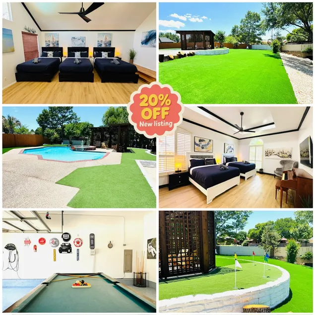 Grand Luxe Retreat w/Creek Mini Resort 6BR 6 BA EV - Image 1