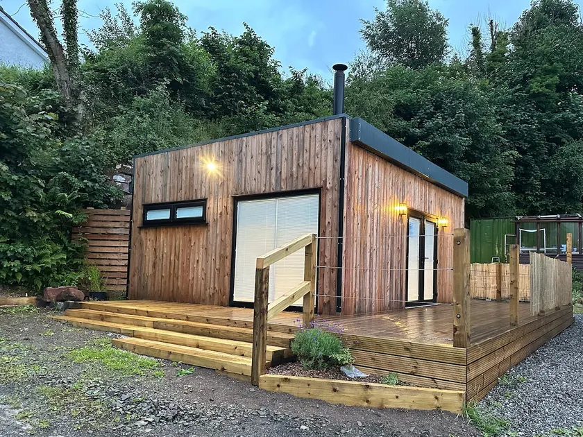 Quarry cabins Loch Lomond. Built by ourselves - Image 1