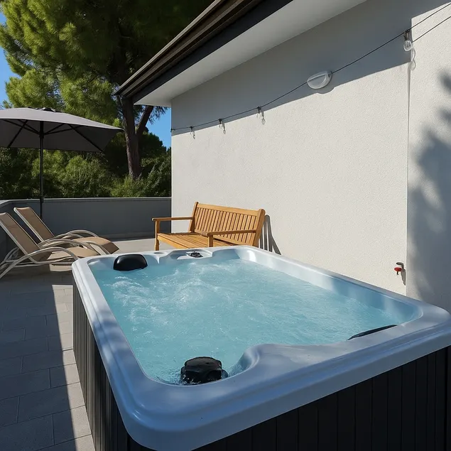 Penthouse with heated whirlpool - Image 1