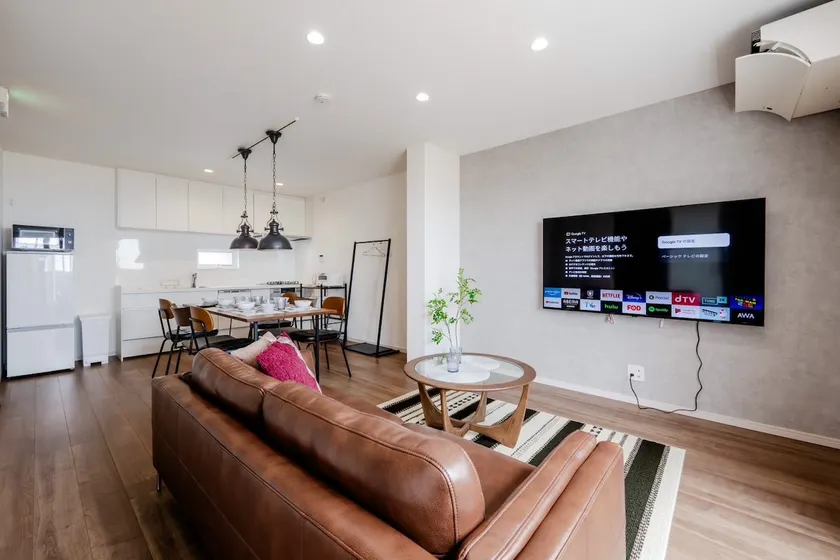 Newly built house/2 minutes walk from Suma Station/2 minutes walk from Suma Beach/6 people/84 square meters/rooftop view plaza/free large parking lot - Image 1