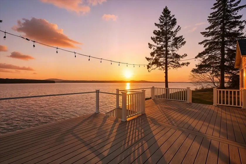 Water’s Edge. Expansive Deck. One Level. Fireplace - Image 1