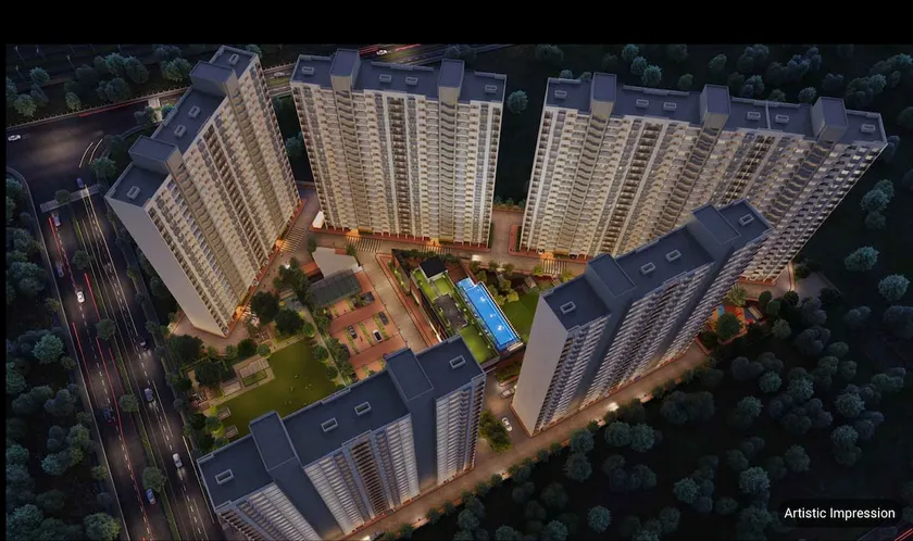 Kailash-13 2BHK withPool & AC | Adani Shantigram - Image 1