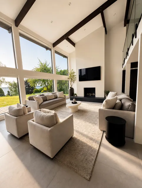 A Modern Waterfront Home on SLR With Private Beach - Image 1
