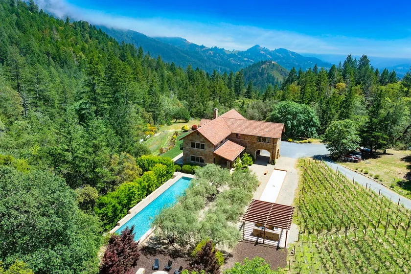 Calistoga Mansion - 38 Acres | Lap Pool | Views - Image 1