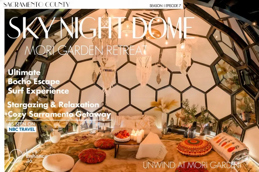 Mori Garden•Boho Dome• Hot Tub, Games &Golf Escape - Image 1