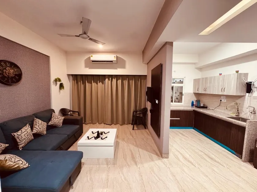 Vrindavan Haven - Serene 1BHK with 2 balcony - Image 1