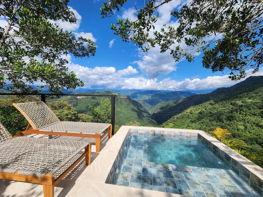 Mountain cabin overlooking the valley. - Image 1