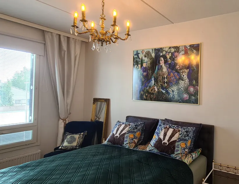 Stylish two-room apartment with sauna - Image 1