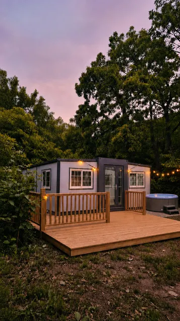 1# Viral Container • Couple Getaway • Hot Tub - Image 1