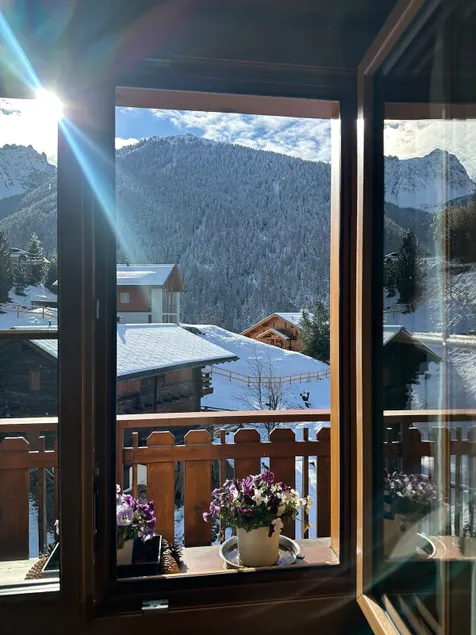 Stunning view at the foot of the ski slopes - Image 1
