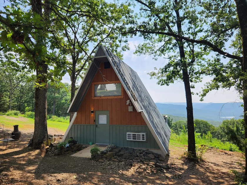 Cozy A-Frame | Boston Mtns | Lake Valley Views - Image 1