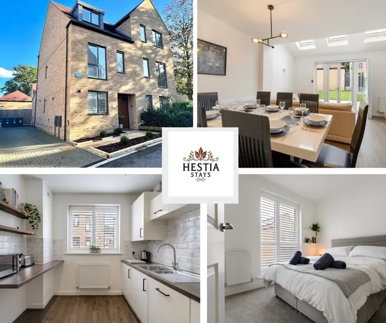 London 4-Bed in Coulsdon, 20 mins Gatwick, Parking - Image 1