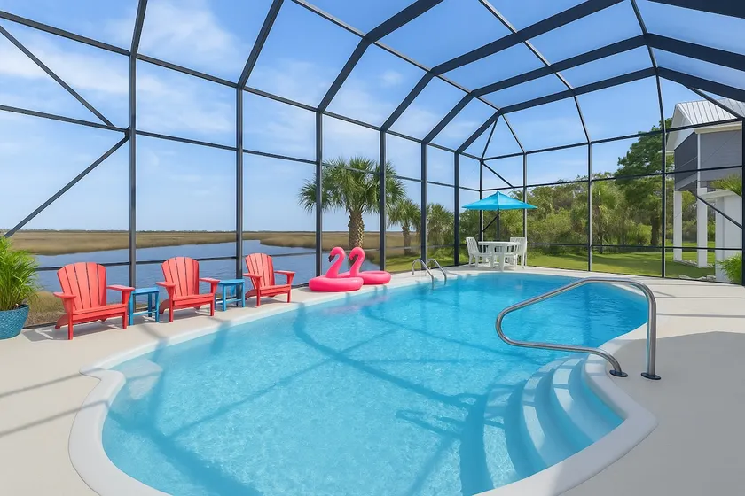 Heated Saltwater Pool• Sunset View• Balcony• Grill - Image 1