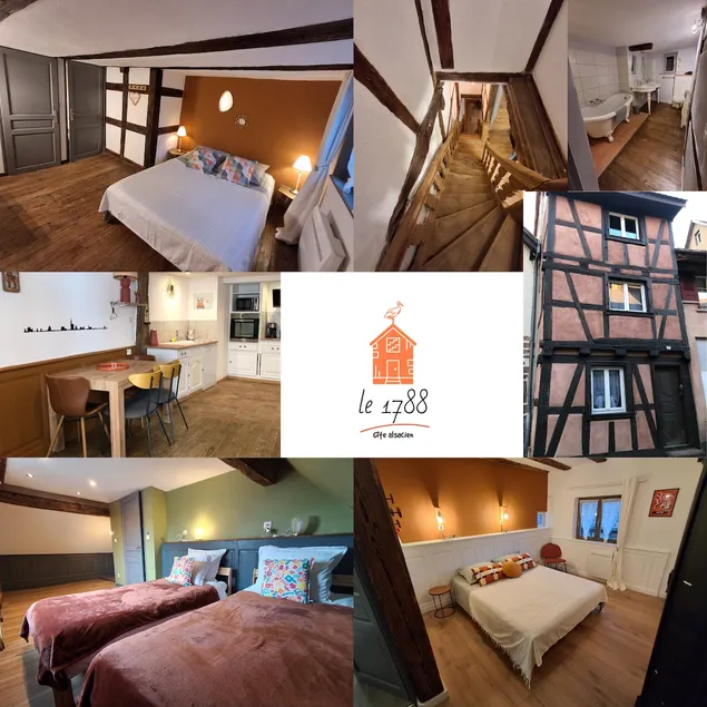 1788 Alsace – 3 bedrooms – max 7 people - Image 1