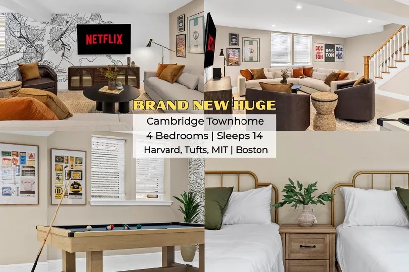 New Modern Townhome + Free Parking | 4BR+3.5BA - Image 1