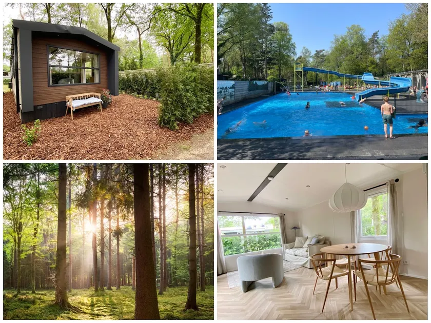 Charming Chalet on Park with Swimming Pool Restaurant and Bowling - Nationaal Park de Hoge Veluwe - Cozy Getaway Hoenderloo - Image 1
