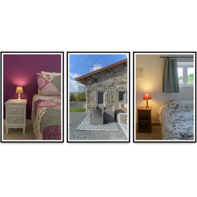 Charming cottage in the countryside Charroux La Bergerie - Image 1