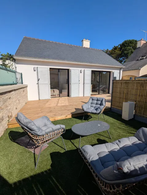 New 1-bedroom house 50 m from the beach - Air conditioning - Image 1
