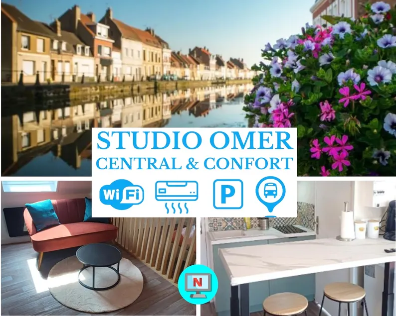 OMER Studio Apartment with A/C, Netflix & Wi-Fi - Downtown - Image 1