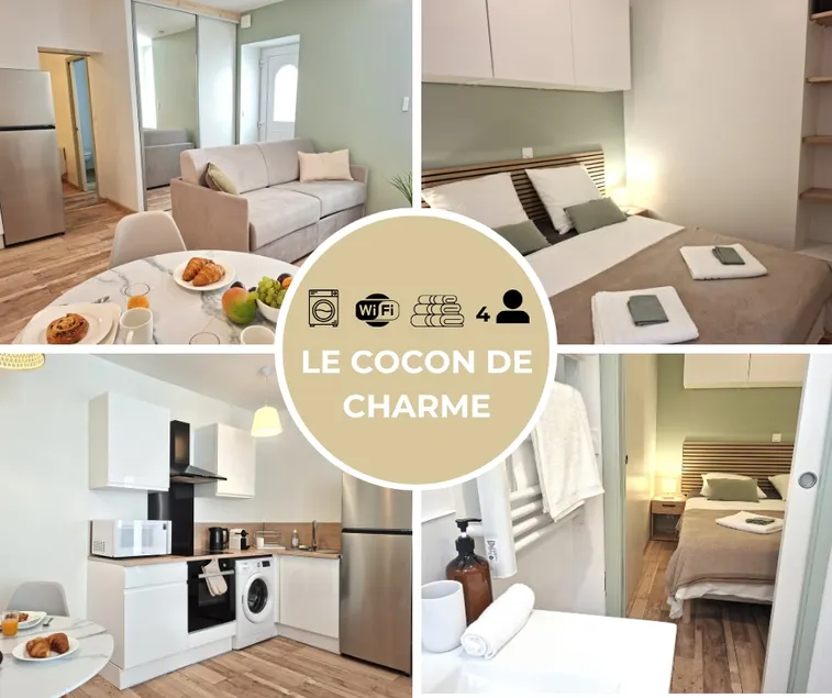 Le Cocon de Charme - 4pers - 2min Halle Marcadieu - 6min centre ville - Image 1