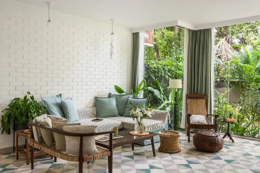 ElSereno|Elegant 2bhk |Garden|Pool |10m to Anjuna - Image 1