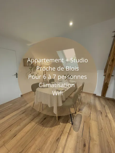 T3 + Studio – A10 Blois – Loire Valley Castles - Image 1