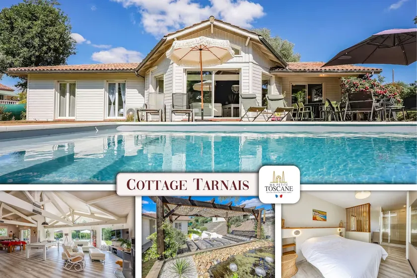 Cottage Tarnais - Air con, pool & garden - Image 1