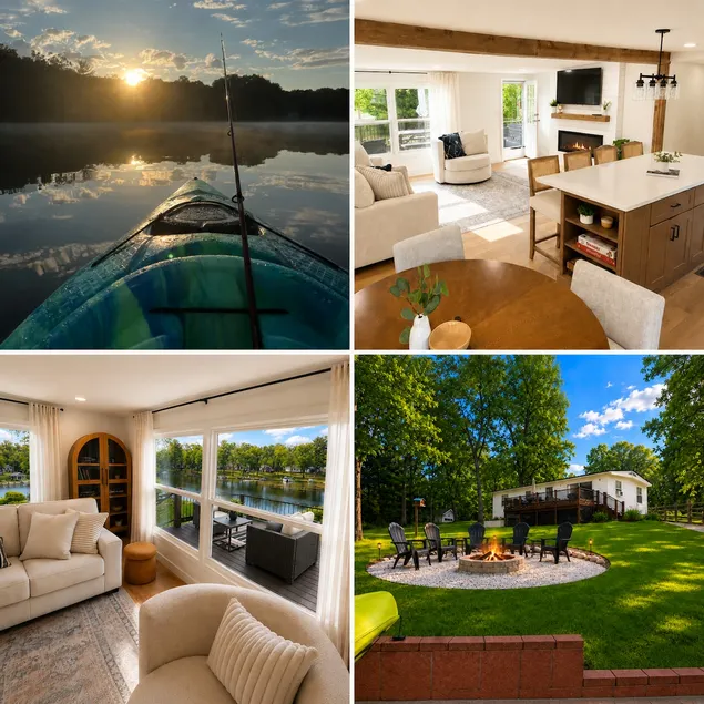Cottage on sandy all sport Lake! Stylish/Renovated - Image 1