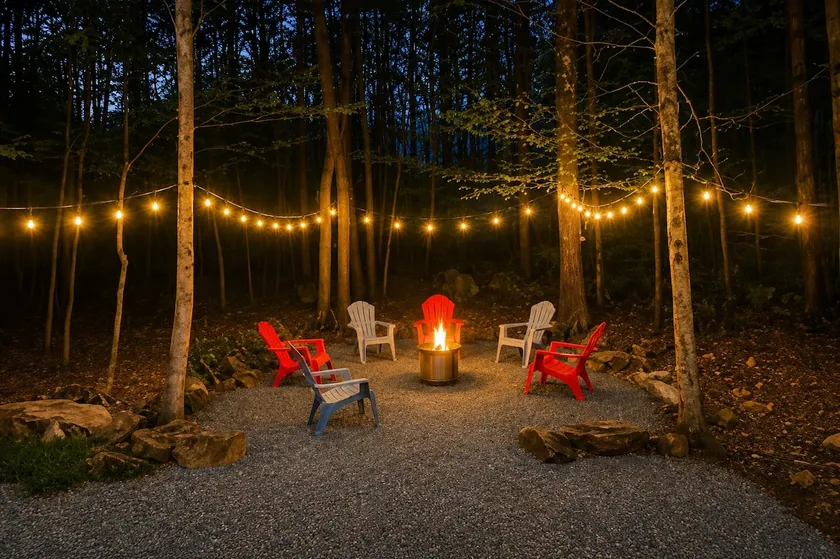 Stylish Pocono Cabin • Fire Pit • Sleeps 8 - Image 1